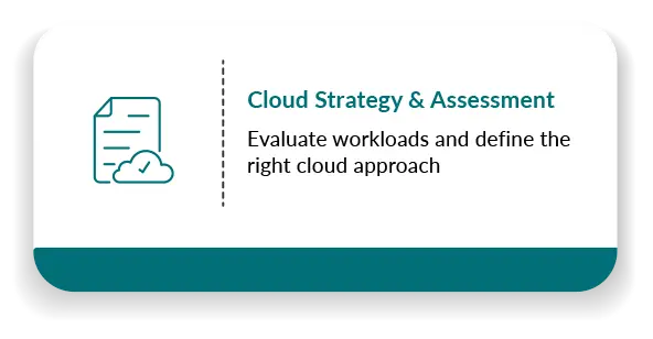 Cloud Strategy & Assessment